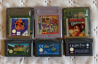 Lote de 6 Juegos para Game Boy