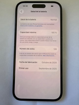 iPhone 15 128 GB Negro