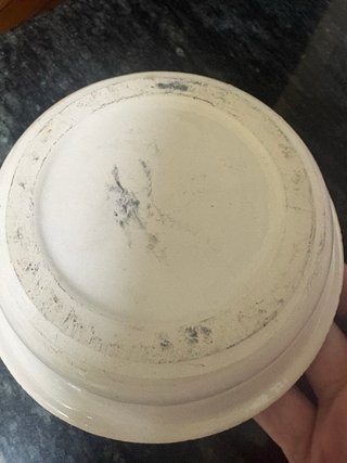 Plato aceitunero cerámica pintado a mano