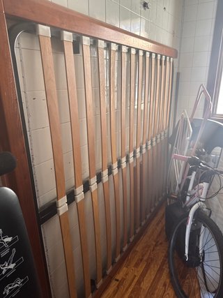 Somier de láminas de madera