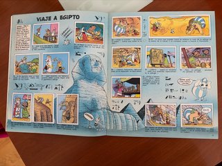 Álbum cromos Asterix con poster central Panini