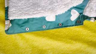 Cazadora Impermeable Turquesa  t3-6m