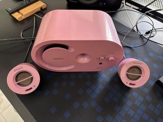 Casse Sony SRS-D25 Rosa
