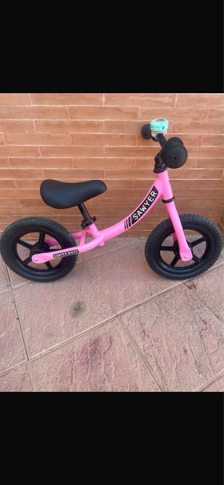 Bicicleta de equilibrio Sawyer rosa