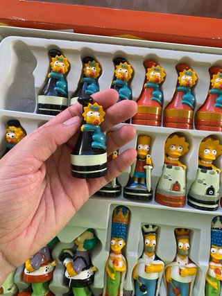 Ajedrez 3D Los Simpson