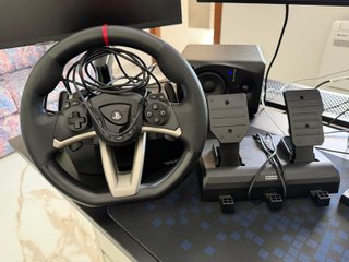 Volante HORI Racing Wheel Apex con pedaliera
