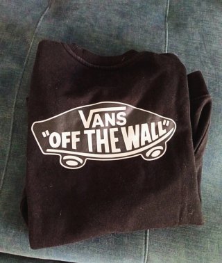 Sudadera Vans Off The Wall Negra UNISEX