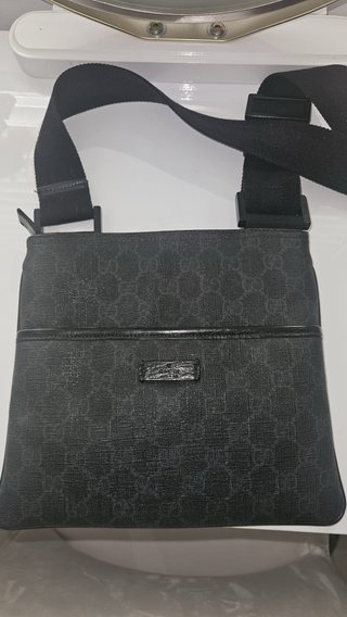 Bolso Bandolera Gucci Negro Original