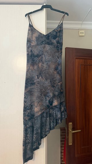 Vestido Asimétrico Estampado