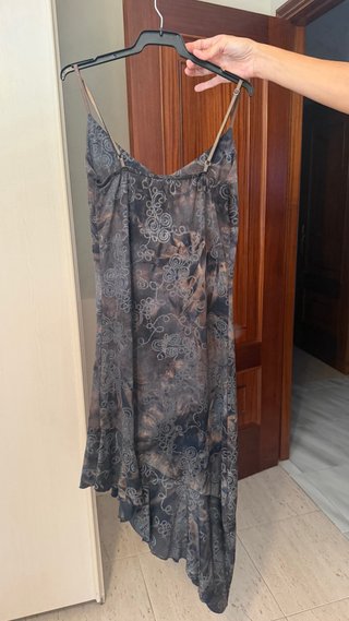 Vestido Asimétrico Estampado