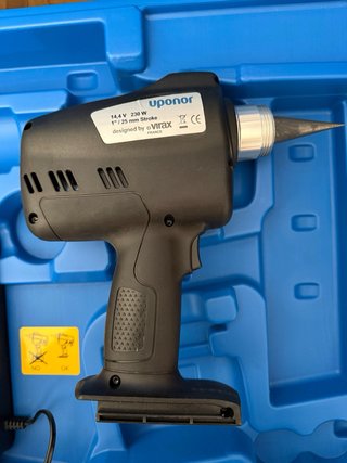 Expandidora Uponor ProPEX Q&E 14,4V con cargador