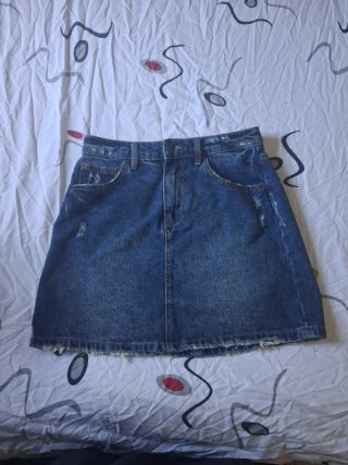 Falda vaquera Stradivarius