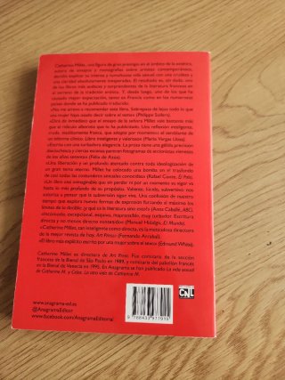 Libro La vida sexual de Catherine M.