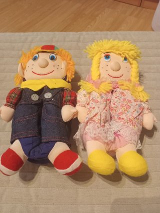 Pantuflas de Muñecos de Trapo