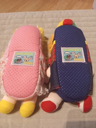 Pantuflas de Muñecos de Trapo