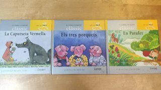 Lote 3 libros catalán