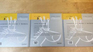 Lote 3 libros catalán