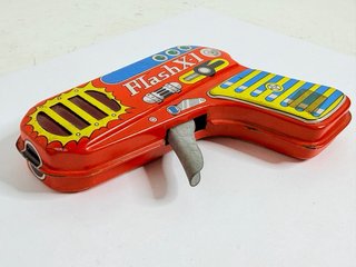 Pistola Juguete Metal Flash X-1 Vintage Shudo