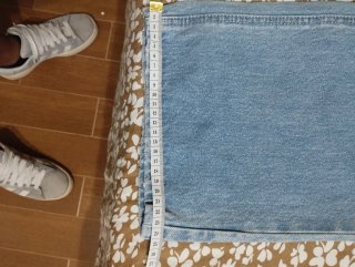 Jeans Bershka strappati blu