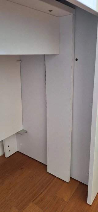 Consolle bianca in legno