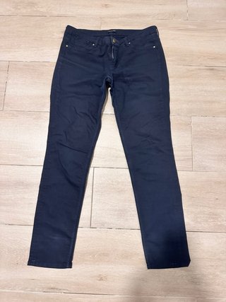 Pantalon negro massimo dutti