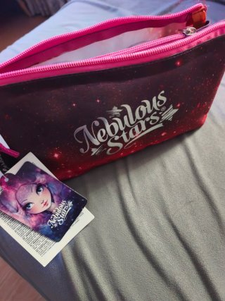 Estuche 3 compartimentos diseño niña