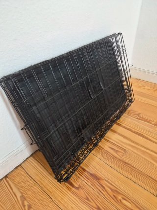 Jaula para mascotas negra