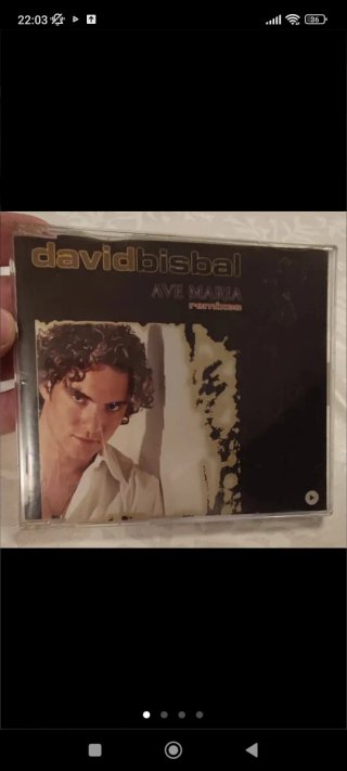 CD Single David Bisbal - Ave María (Remixes)