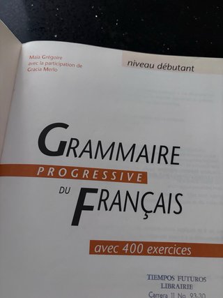 [Grammaire progressive du français / Französisc...