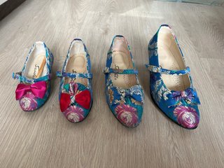 Zapatos de fallera Sandal multicolor