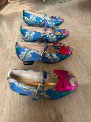 Zapatos de fallera Sandal multicolor