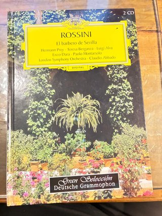 3 Sets de Ópera en CD (Bizet, Puccini, Rossini)