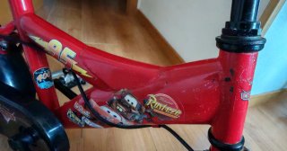Bicicleta Infantil Cars (3-5 años)