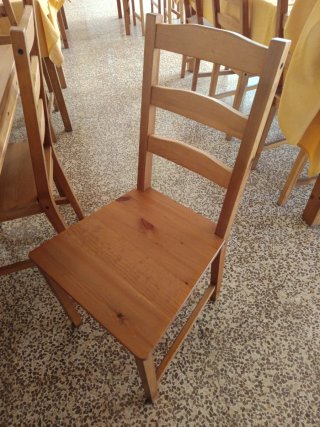 Mesas y Sillas de Madera 35 (sillas y 10 mesas )