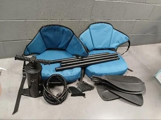 Pack Canoa Kayak 100 Essential 1/2 Plazas