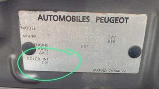Peugeot cinturón seguridad delantero 4007 465885