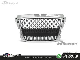 PARRILLA DELANTERA LOOK RS3 PARA AUDI A3 8P 2008-2012
