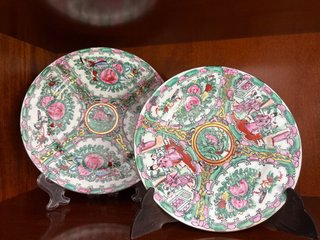Set de Platos de Porcelana China de Macao