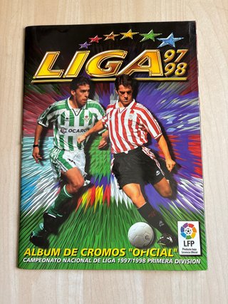 Álbum de Cromos Liga 97/98