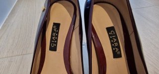 Zapatos de tacón plataforma T36
