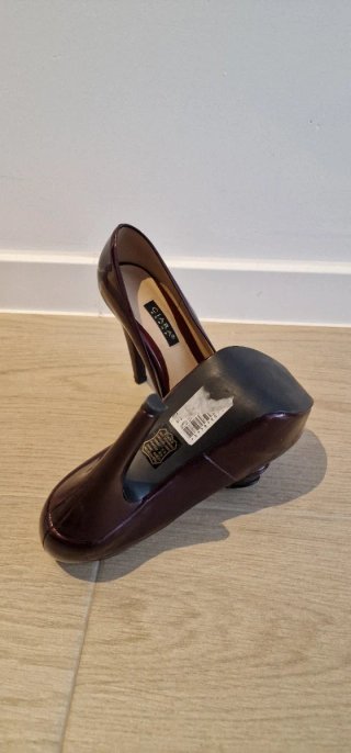 Zapatos de tacón plataforma T36