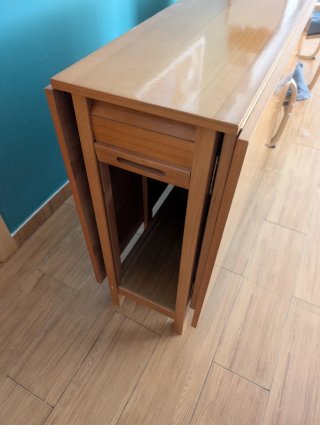 Mesa de Madera Plegable