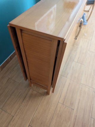 Mesa de Madera Plegable