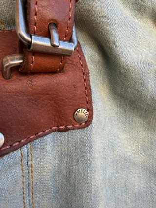 Bolso Diesel Vintage Mezclilla y Cuero