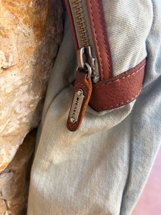 Bolso Diesel Vintage Mezclilla y Cuero