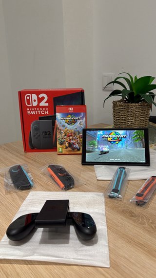 Nintendo Switch 2 + Mario Kart World físico