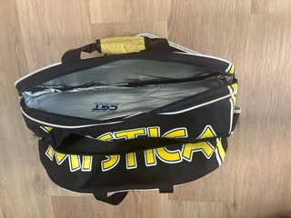 Paletero Mystica Negro y Amarillo