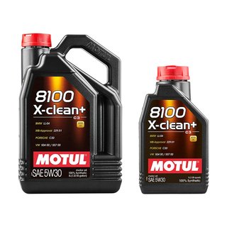 Motul 8100 X-clean+ 5W30 6L