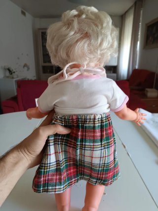 Bambola vintage Furga made in Italy 50 cm