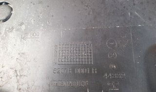 Tapa motor renault 620780001r laguna emotion 20067